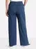 Sheego Schlupfjeans mit weitem Bein und Bindeband (214797) blue-stone-washed