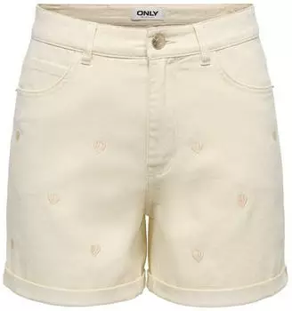 Only Vega Life HW Mom Shorts (15370813) cream