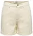 Only Vega Life HW Mom Shorts (15370813) cream