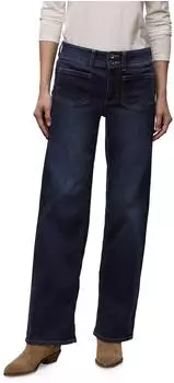 Street One Style Emee High-Waist Loose-Fit Jeans Washed (A380534) deep blue soft washed