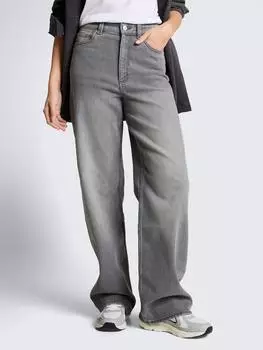 Tom Tailor Denim TTLINOU Wide Leg Jeans grey denim