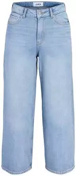 JJXX Santiago Wide Leg Cropped Jeans (12289296) light blue denim