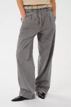 Soaked in Luxury SLNinnia Straight Fit Jeans (41080302) light grey denim