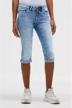 Soccx Regular Fit Jeans mit Turn-Up Saum (SD2600-1415-11) sun and sand blau