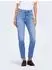 Only ONLEMILY STRETCH HW ST AK DNM REA053NOOS Straight Jeans, knöchellang, special bright blau denim