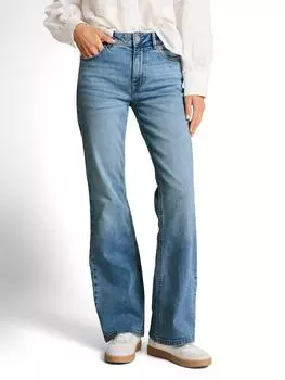 Tom Tailor TTSTELLA Bootcut Jeans mit Stretch (1047842) used light stone blue denim
