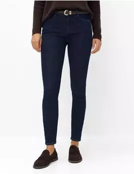 BRAX Damen Five-Pocket-Hose Style ANA CLEAN DARK BLUE denim dunkelblau Gr. (097253_9950120_22)
