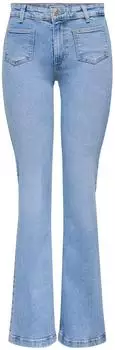Only ONLJUDY Wide Leg Jeans (15374691) hellblau