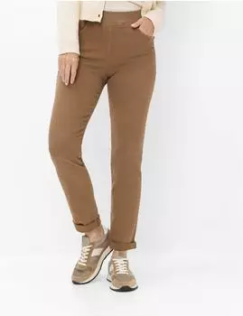 BRAX Five-Pocket-Hose PAMINA OLIO denim hellbraun (106000_10930020_56)