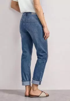 Street One Style Amalia Straight Leg Comfort-fit-Jeans Washed (A38087618062) blau