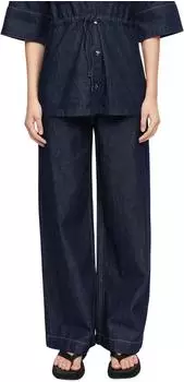 Comma Style Marlene Wide Leg Jeans (2180614) blau