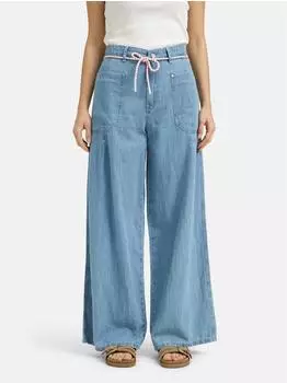 Smith&Soul Wide Leg Jeans mit normaler Leibh&ouml;he (67733002) light denim