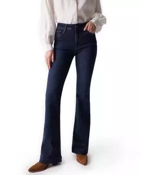 Salsa Destiny Push Up Jeans Flare Fit mit dunkler Waschung (21005341)