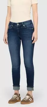 MAC Rich Slim Slim-fit Jeans mit Stretch (0389L590490) authentic blue/schwarz