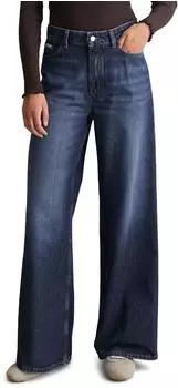 Marc O'Polo Flared Jeans aus Bio-Baumwoll-Stretch (39901808) dunkelblau