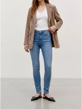 Vero Moda VMPOLLY MR SKINNY JEANS Skinny Fit (10359275) medium blue denim