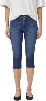 s.Oliver Betsy Mid Rise Slim Fit Capri Jeans dunkelblau