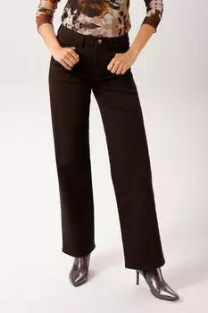 Aniston Straight-Jeans mit weitem Bein (20561004) braun