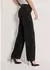 Madeleine Straight Wide-Leg Jeans aus Powerstretch mit Formbund und 5-Pocket-Style (60669303600360) black