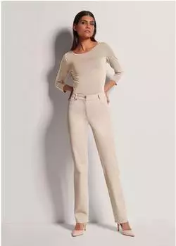 Madeleine Denimhose Schmale Jeans im Five-Pocket-Style Regular Fit (91799858) kiesel