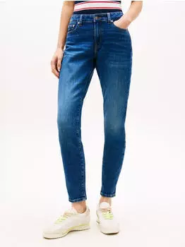 Tommy Hilfiger Lucy MR Slim Straight-Jeans denim dark