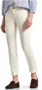 Street One Mid Waist Slim Leg Jeans Casual Fit Washed (A380805) optic white washed