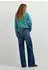 Pepe Jeans Belle HW Flare Contrast Slim-Fit Jeans (87199318) 12 oz blau rigid denim