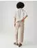 Opus Mivy Cord Straight Fit Jeans golden beige