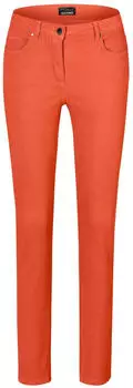 GOLDNER BELLA Lederlook-Hose hagebutte