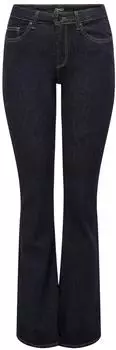 Only ONLBLUSH Bootcut Jeans (15315647) dark blue denim rinsewash