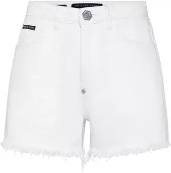 Philipp Plein Iconic Plein Denim Shorts summersnow