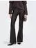 Only Hella Low Waist Retro Flared Jeans schwarz