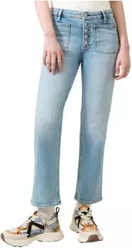 s.Oliver Ankle-Jeans Catie / High Rise / Slim Fit blau 2182714.53Z4.