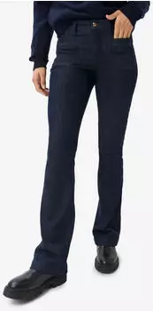 BRAX Damen Five-Pocket-Hose Style SHAKIRA CLEAN DARK BLUE denim dunkelblau Gr. (096853_9924020_22)