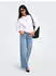 Only Onlvally Reg Wide DNM Weite Jeans, Washed (15310949) light blue denim