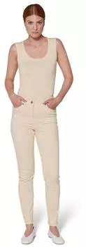 Madeleine Denimhose Schmale Jeans im Five-Pocket-Style Regular Fit (50007138) kiesel