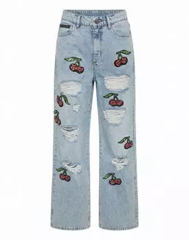 Philipp Plein Skater-Fit-Jeans Sky Wash (40339829) sky wash