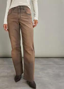bonprix Loose Fit Jeans mit Stretch-Material und Bequembund (69362624) terrabraun