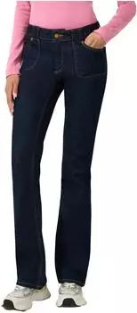 s.Oliver Slim Fit Bootcut Jeans Used-Effekt (2187274) navy