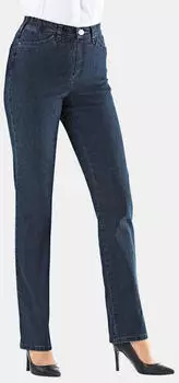 GOLDNER Denimhose mit Stretchkomfort Regular Fit Jeans (93957711) dunkelblau