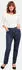 GOLDNER Denimhose mit Stretchkomfort Regular Fit Jeans (93957711) dunkelblau