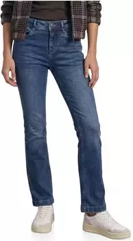 Street One High Waist Bootcut Jeans im Slim Fit (A38090818057)