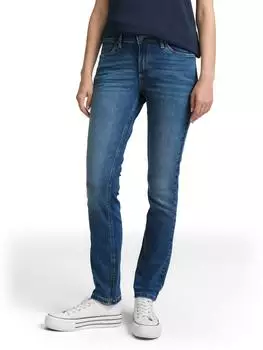 Tom Tailor Lene Slim Jeans clean mid stone blue denim (Damen) (1047851-10113)