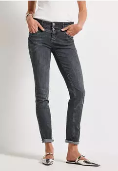 Street One Casual Fit Jeans Slim Fit Heavy Washed