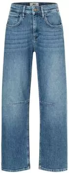 MAC Ohio Barrel Fit 5-Pocket-Jeans mit Naht-Detail