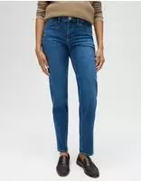 Opus 1050479066100, OPUS Jeans Skinny Fit ELMA CLEVER blau | 42/L30 Damen