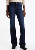 Tommy Hilfiger Jeans WW0WW42490 Dunkelblau Bootcut Fit Damen