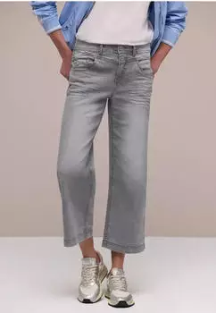 Street One Style Emee High-Waist Loose-Fit Jeans Washed
