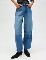 Opus 10600414024106, OPUS Jeans Balloon Fit LOLAH PARIS blau | 44/L28 Damen