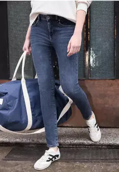 Street One Studio Skinny Leg Jeans dark blue wash (Damen) (F38020717648)